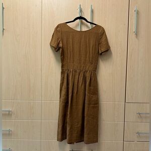BNWT Odalie Dress 36 in Mocha